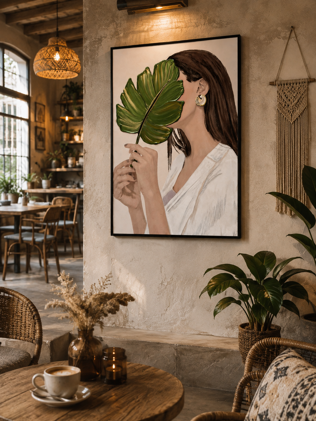 تابلو برجسته مدل رازِ برگ